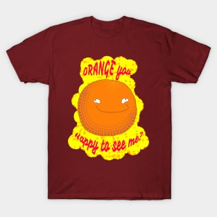 Orange You Happy To See Me? T-Shirt